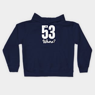 Happy 53rd Birthday Kids Hoodie